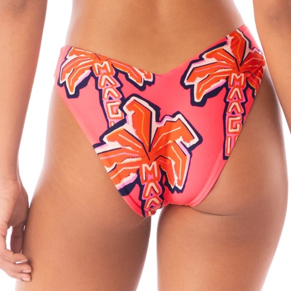 Maaji Racing Palms Bikini Medium NWT - Picture 10 of 14